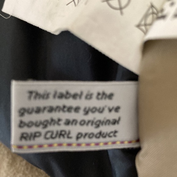 Women’s Rip Curl Jacket Coat Tan Size 7 - Picture 7 of 7